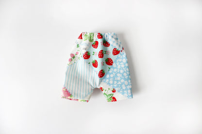 Blue Strawberry Patch Shorts (Simon/Toby)