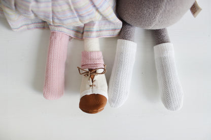 Knee High Pointelle Stockings