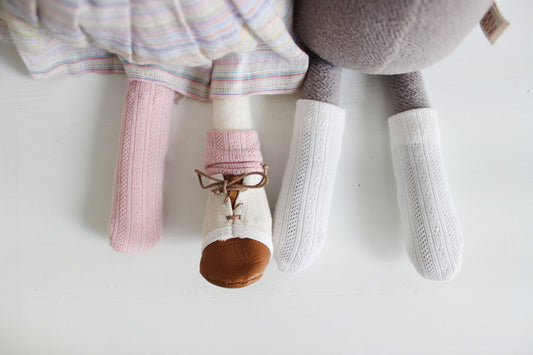 Knee High Pointelle Stockings