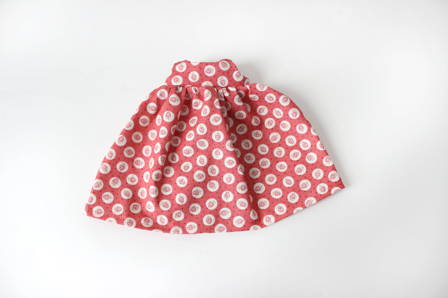 Pink Strawberry Print Dress