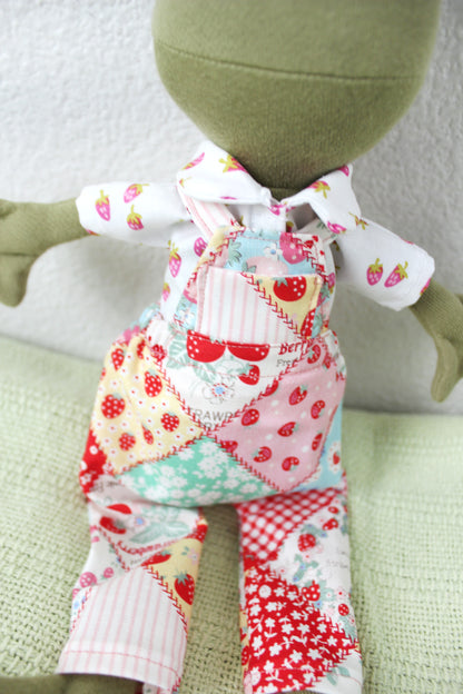 Strawberry Patch Overalls