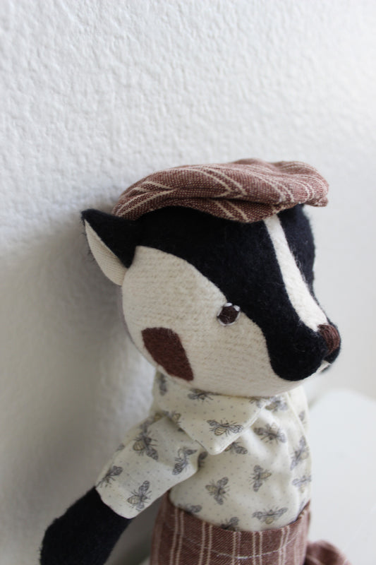 Brown Stripe Driver Cap