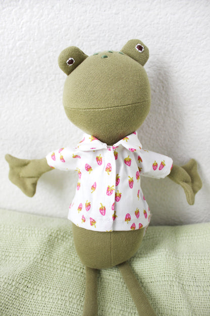 Pink Strawberry Dress Shirt