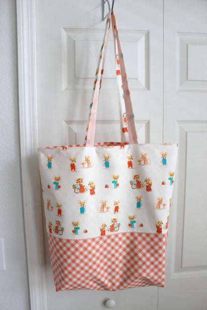 Mouse Life Oversized Tote