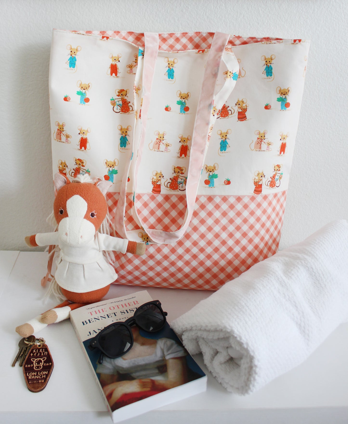 Mouse Life Oversized Tote