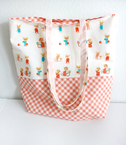 Mouse Life Oversized Tote