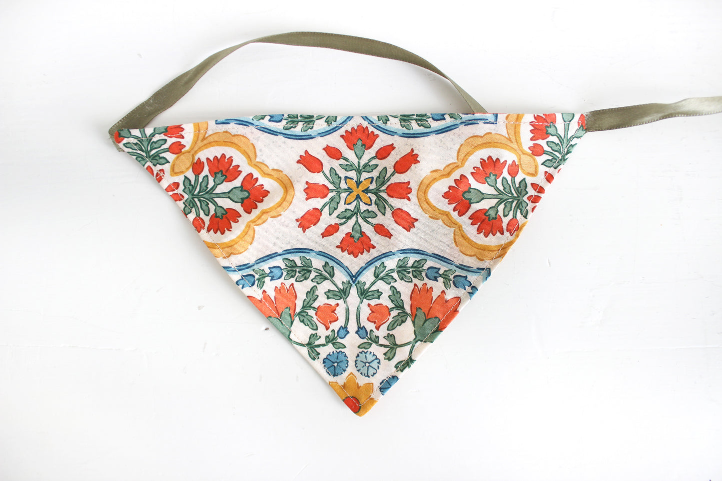 Tuscan Floral Headscarf