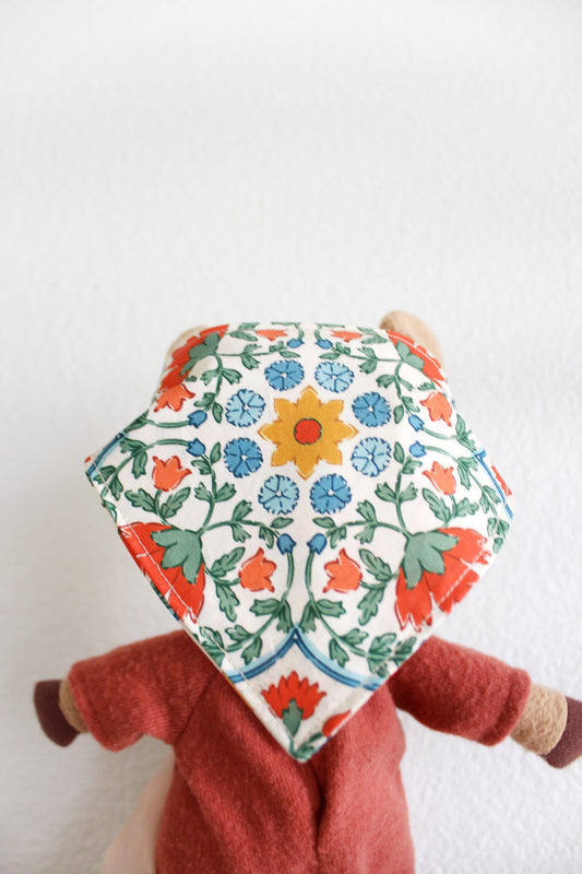 Tuscan Floral Headscarf